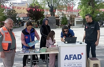 AFAD Vatandaşı Bilgilendirdi