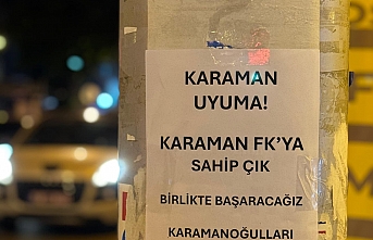 "Karaman Uyuma Takımına Sahip Çık!"...