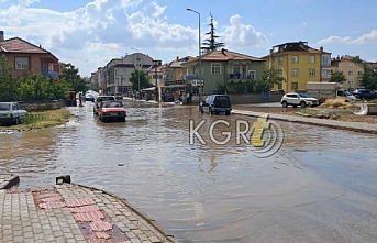 Sağanak Sonrası Mara Yolunu Su Bastı   