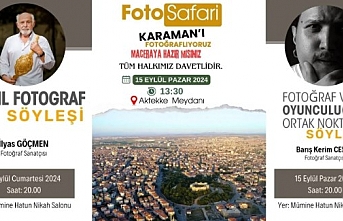 Karaman’da Sanat ve Fotoğraf Rüzgarı Esecek