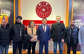 Karaman'da Basın Mensuplarından Çimen'e...